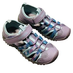 Element Kids Lavender‎ and Teal Sandals